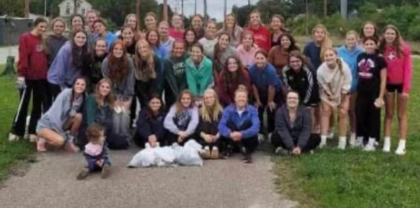 CHS Volleyball Clean Up