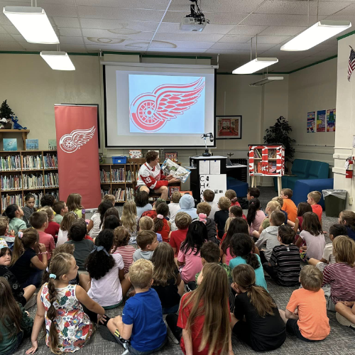 Red Wings Visit